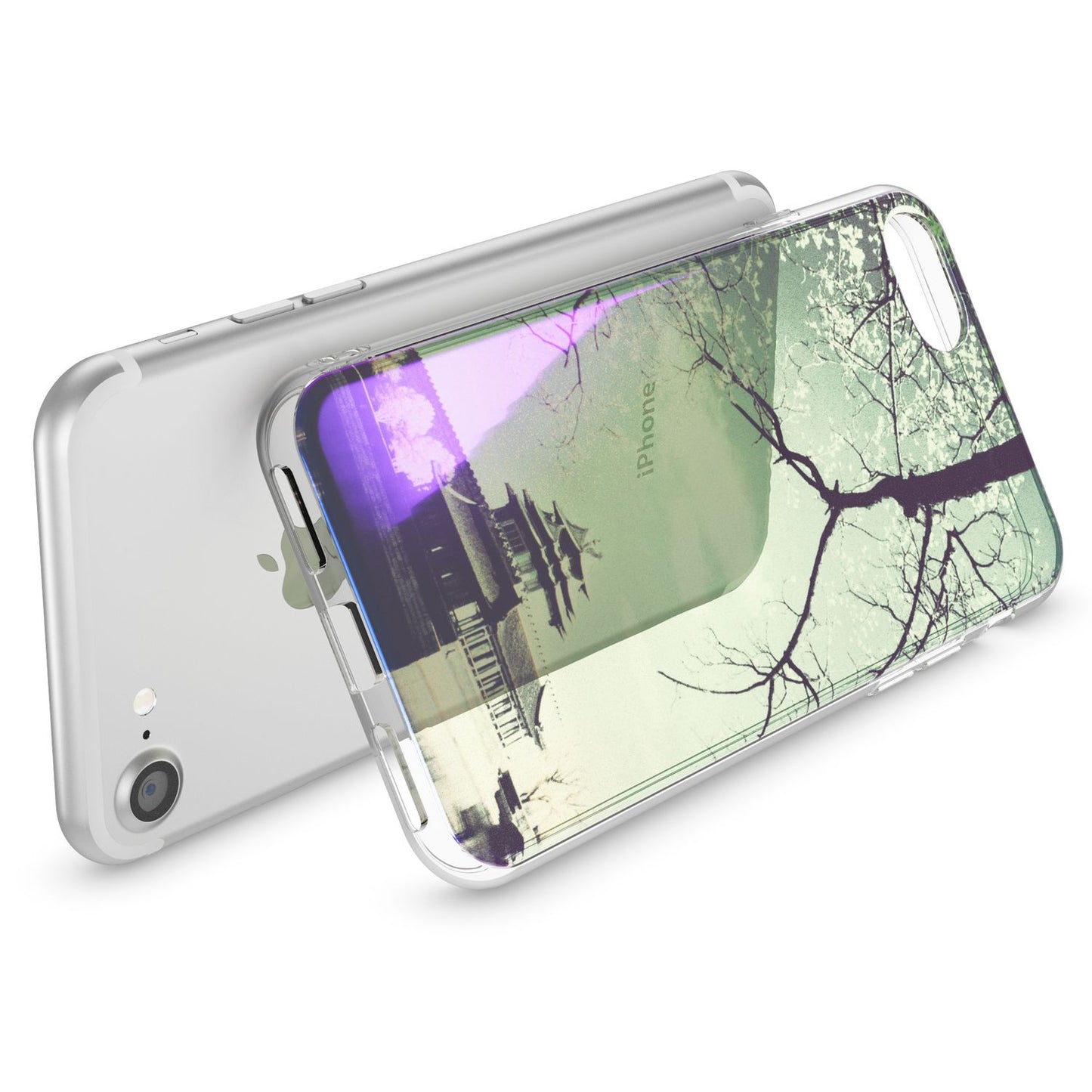 Husa de telefon NALIA pentru iPhone SE 2020 / 8 / 7, husă de protecție cu design TPU