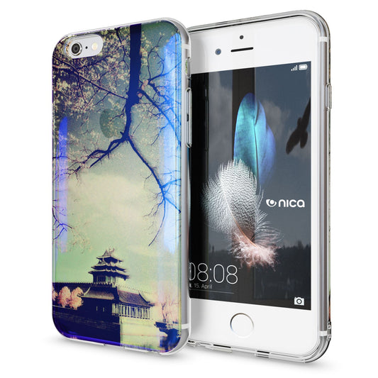 Apple iPhone 6 6S Handy Hülle 3D von NALIA Glitzer Silikon Case Cover Schutzhülle