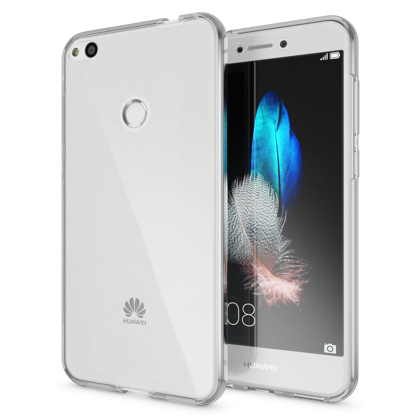 Husa Huawei P8 Lite cu protecție completă la 360 de grade - Compatibilă cu P8 Lite, Grosime 0,8 mm, Material: Silicon