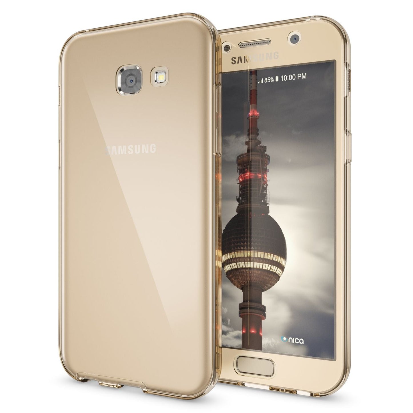 Samsung Galaxy A5 2017 Hülle 360 Handyhülle von NALIA, Full Cover Rundum TPU Case