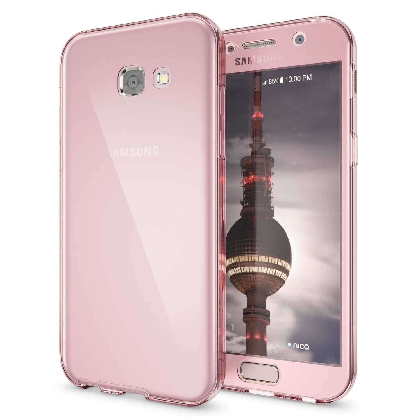 Samsung Galaxy A5 2017 Hülle 360 Handyhülle von NALIA, Full Cover Rundum TPU Case