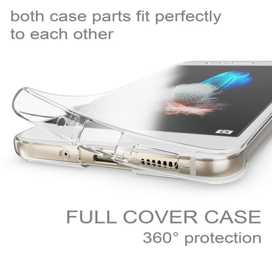 Carcasă Huawei P10 Lite, extra subțire, transparentă, cu protecție la 360 de grade - silicon de înaltă calitate, potrivită perfect
