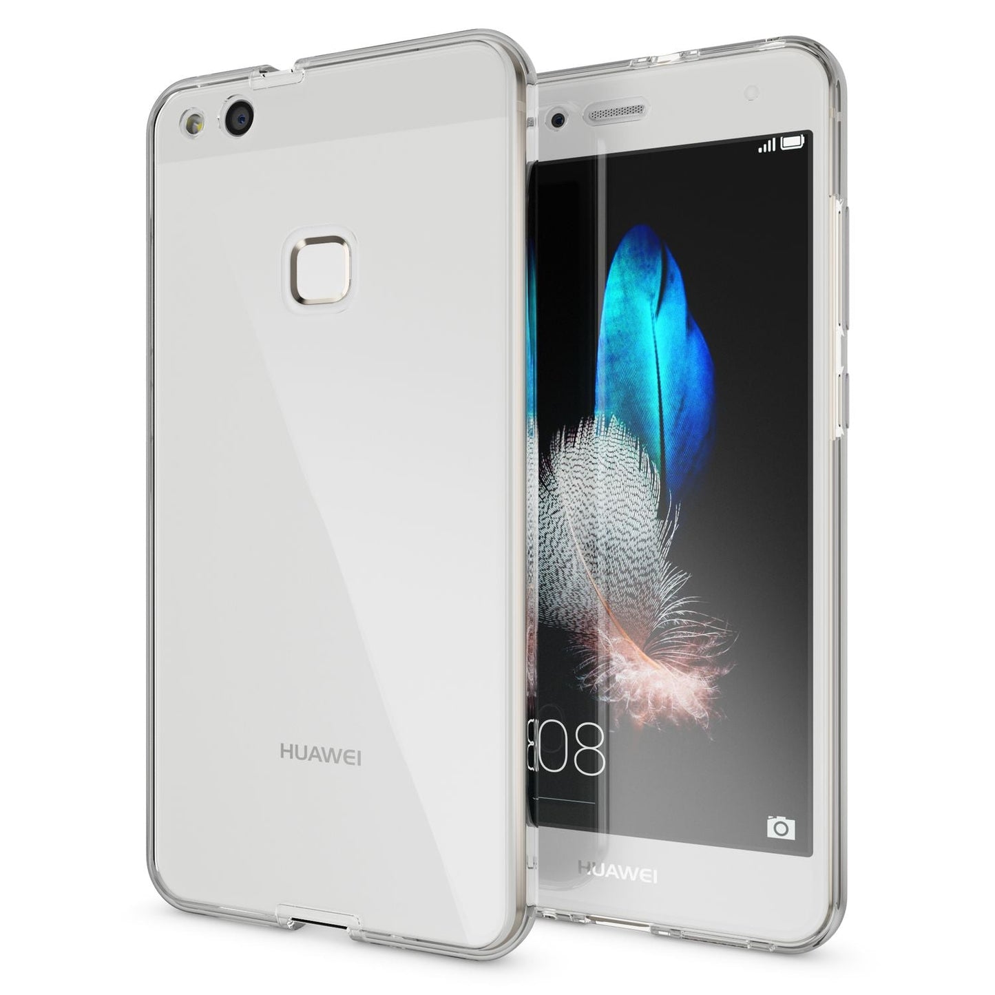 Carcasă Huawei P10 Lite, extra subțire, transparentă, cu protecție la 360 de grade - silicon de înaltă calitate, potrivită perfect