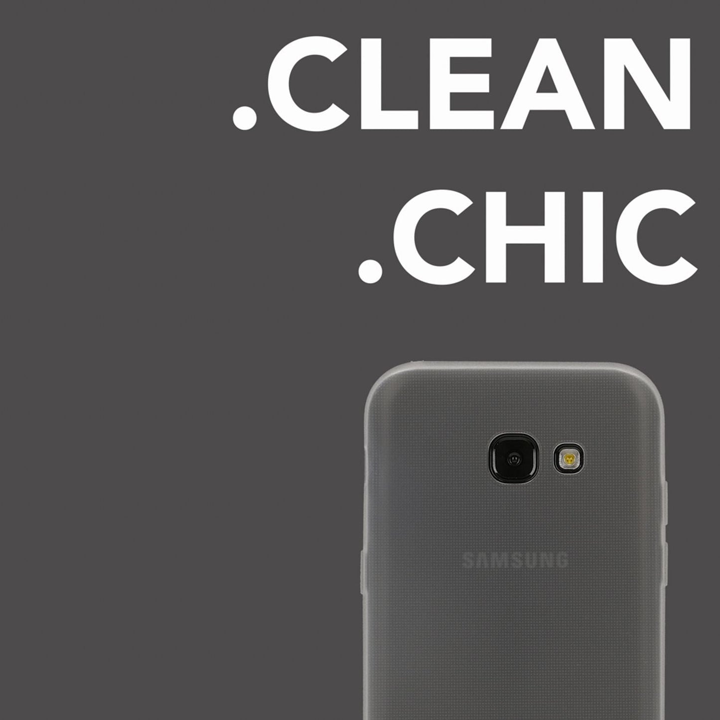 NALIA Galaxy A5 Ultra-Slim Silikon Hülle - Kapazität Ultraleicht, Leistung TPU Silikon, Größe Passgenau