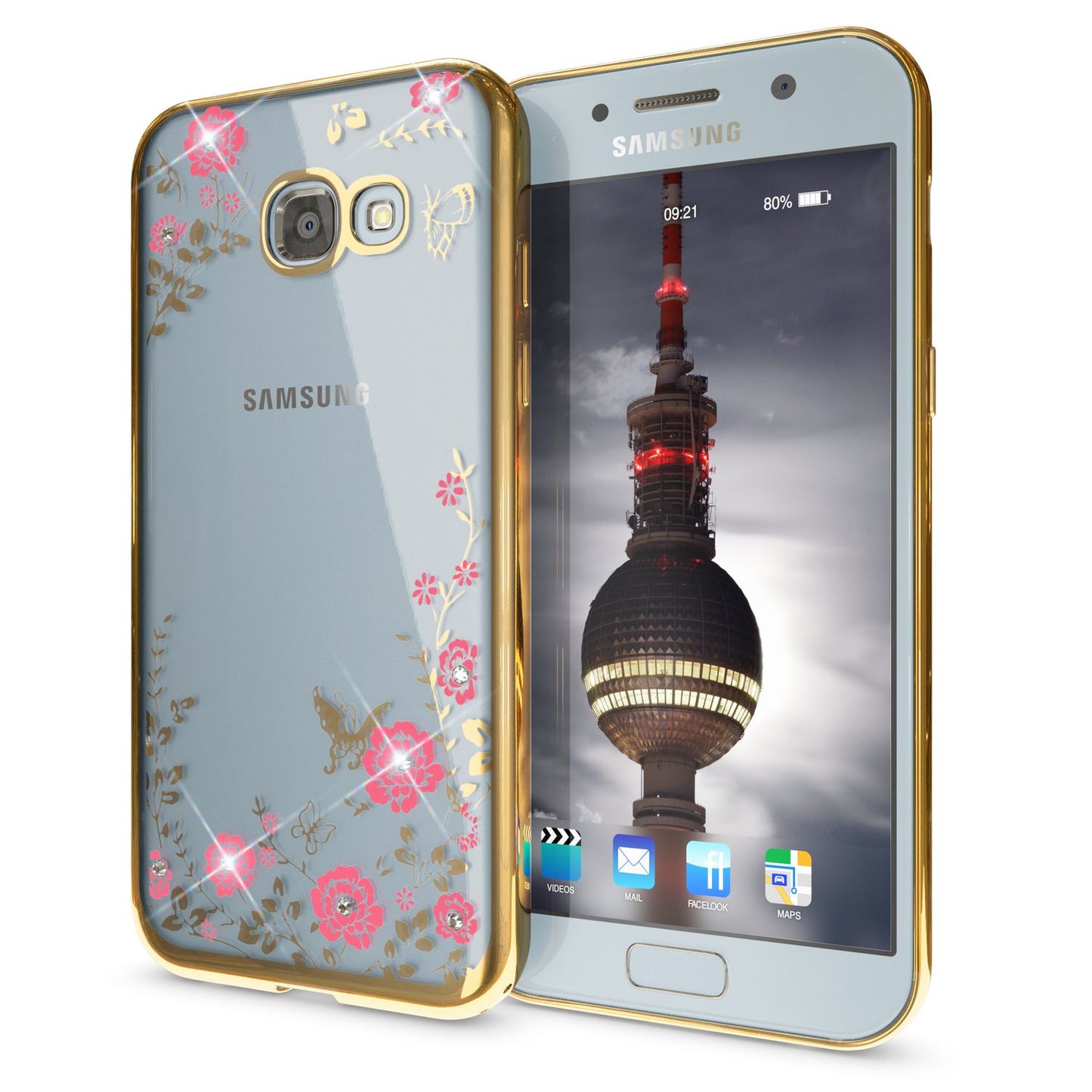 Samsung Galaxy A5 2017 Hülle Handyhülle von NALIA, Durchsichtiges Silikon Case