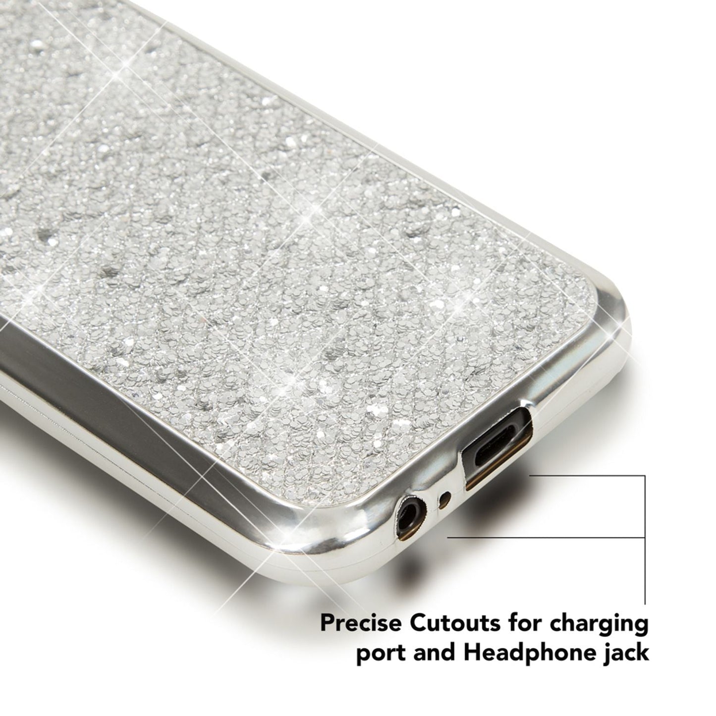 NALIA Galaxy A5 Glitzer Hülle - Kapazität Slim Silikon, Größe 5,2 Zoll, Stil Glitter