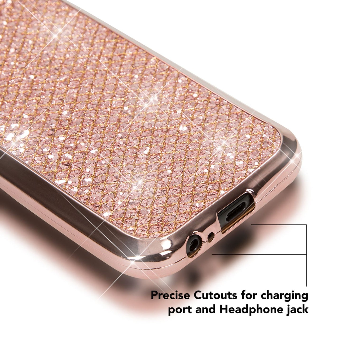 NALIA Galaxy A5 Glitzer Hülle - Kapazität Slim Silikon, Größe 5,2 Zoll, Stil Glitter