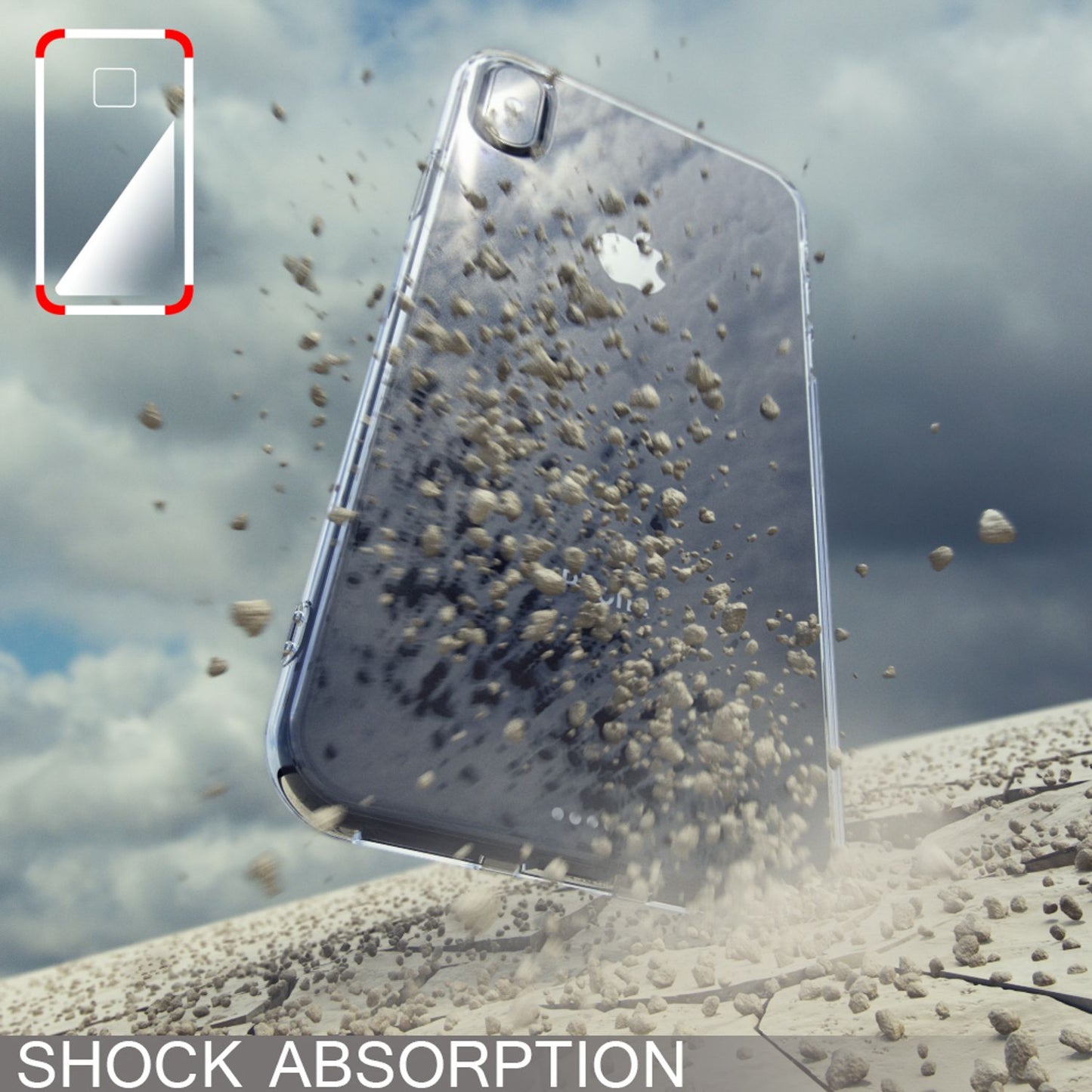 NALIA IPhone XS Max Dünne Silikonhülle Kristallklar - Dicke 0,4 mm, Passgenau, Transparent