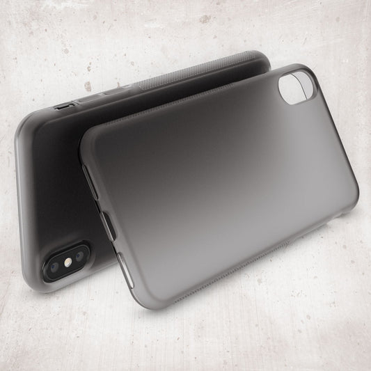 NALIA IPhone X XS Hülle Anti Slip Matte Silikon Schutz Etui - Dünn Leicht Passgenau