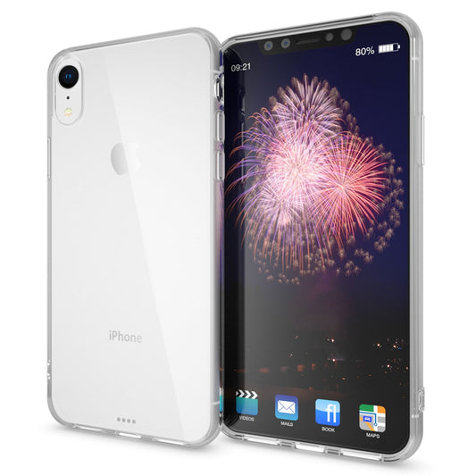 NALIA Handyhülle IPhone XR Ultra-Slim Silikon Crystal Clear - Dünn Transparent Leicht
