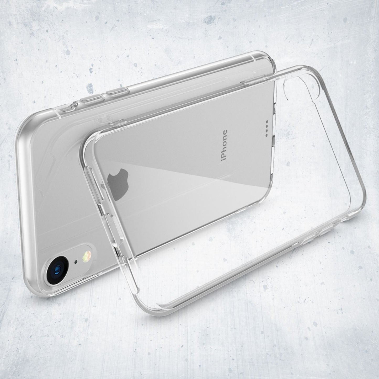 NALIA Handyhülle IPhone XR Ultra-Slim Silikon Crystal Clear - Dünn Transparent Leicht