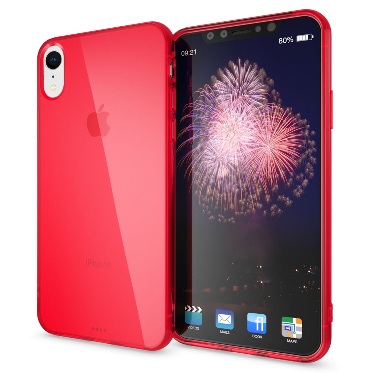 NALIA Handyhülle IPhone XR Ultra-Slim Silikon Crystal Clear - Dünn Transparent Leicht