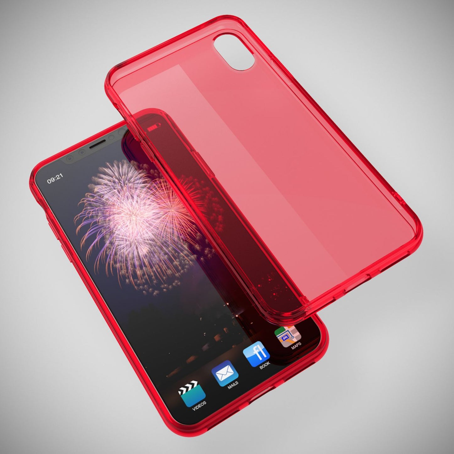 NALIA Handyhülle IPhone XR Ultra-Slim Silikon Crystal Clear - Dünn Transparent Leicht