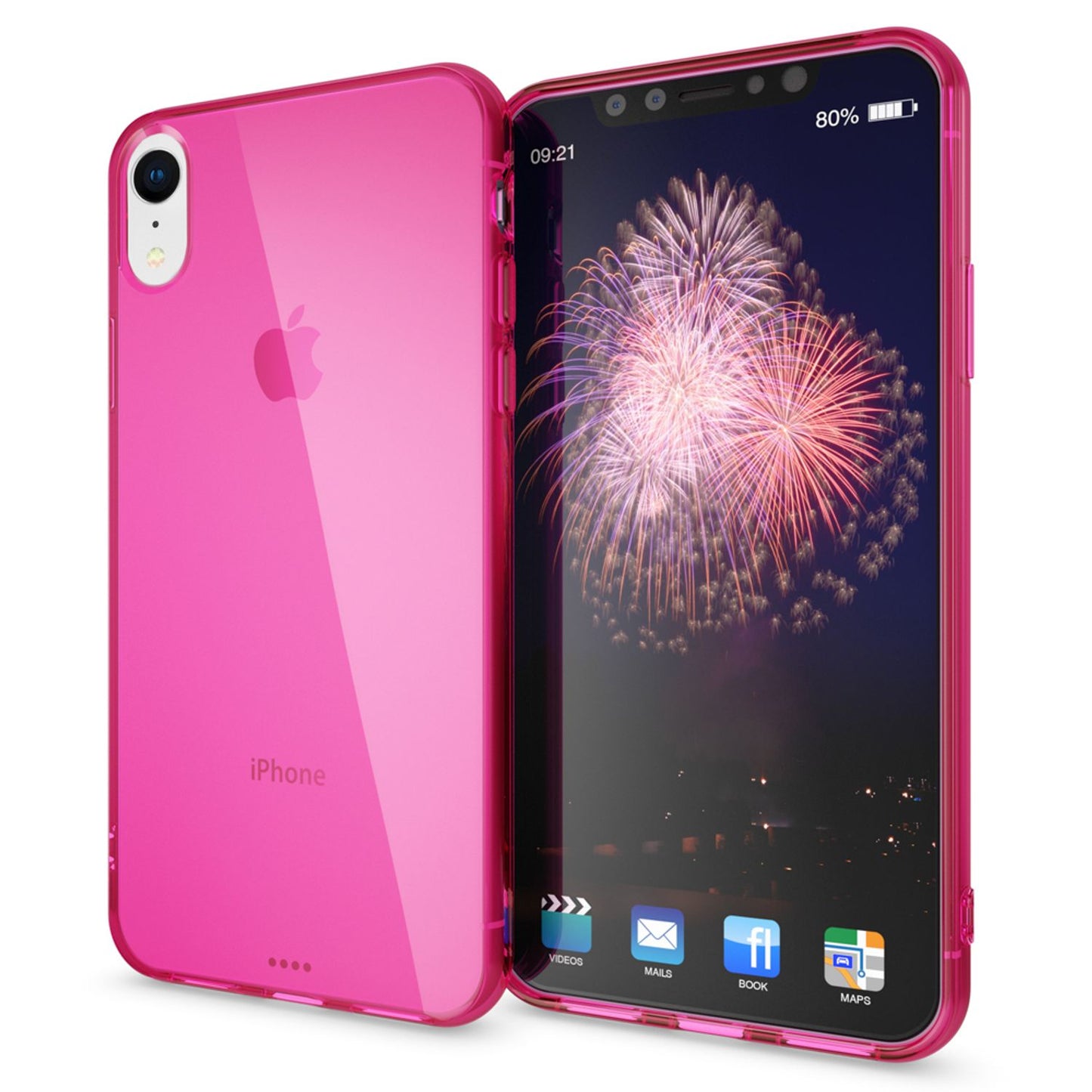 NALIA Handyhülle IPhone XR Ultra-Slim Silikon Crystal Clear - Dünn Transparent Leicht