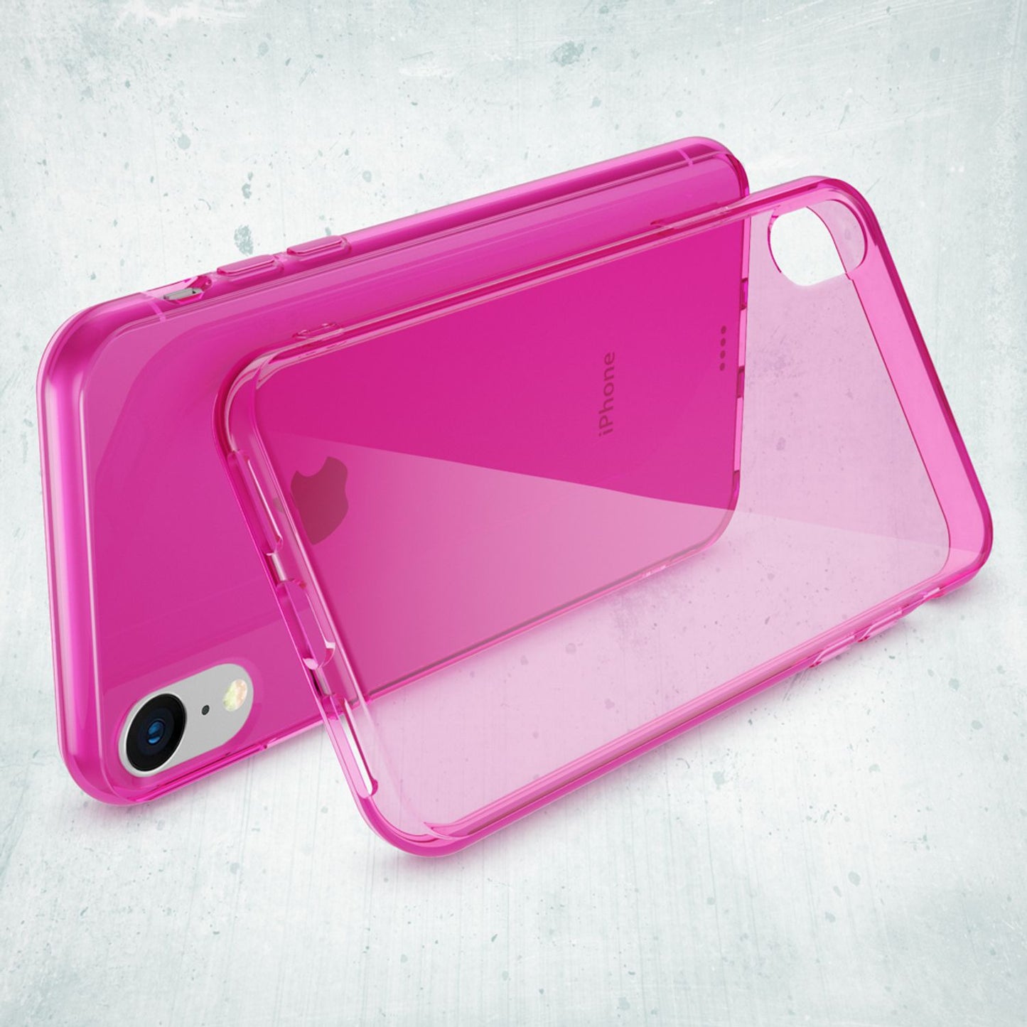 NALIA Handyhülle IPhone XR Ultra-Slim Silikon Crystal Clear - Dünn Transparent Leicht