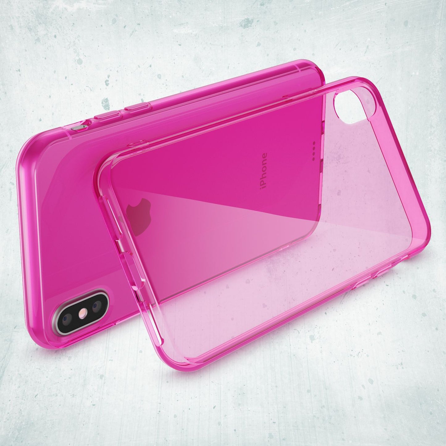 NALIA IPhone X XS Hülle Ultra Slim Leicht Dünn Crystal Klar Fortschrittlich - Silikon Case Transparent