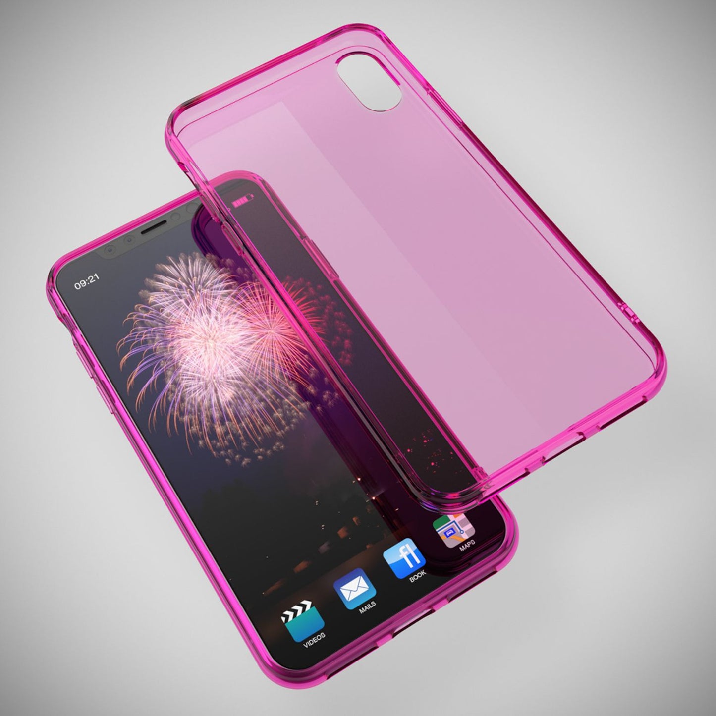 NALIA Handyhülle IPhone XR Ultra-Slim Silikon Crystal Clear - Dünn Transparent Leicht