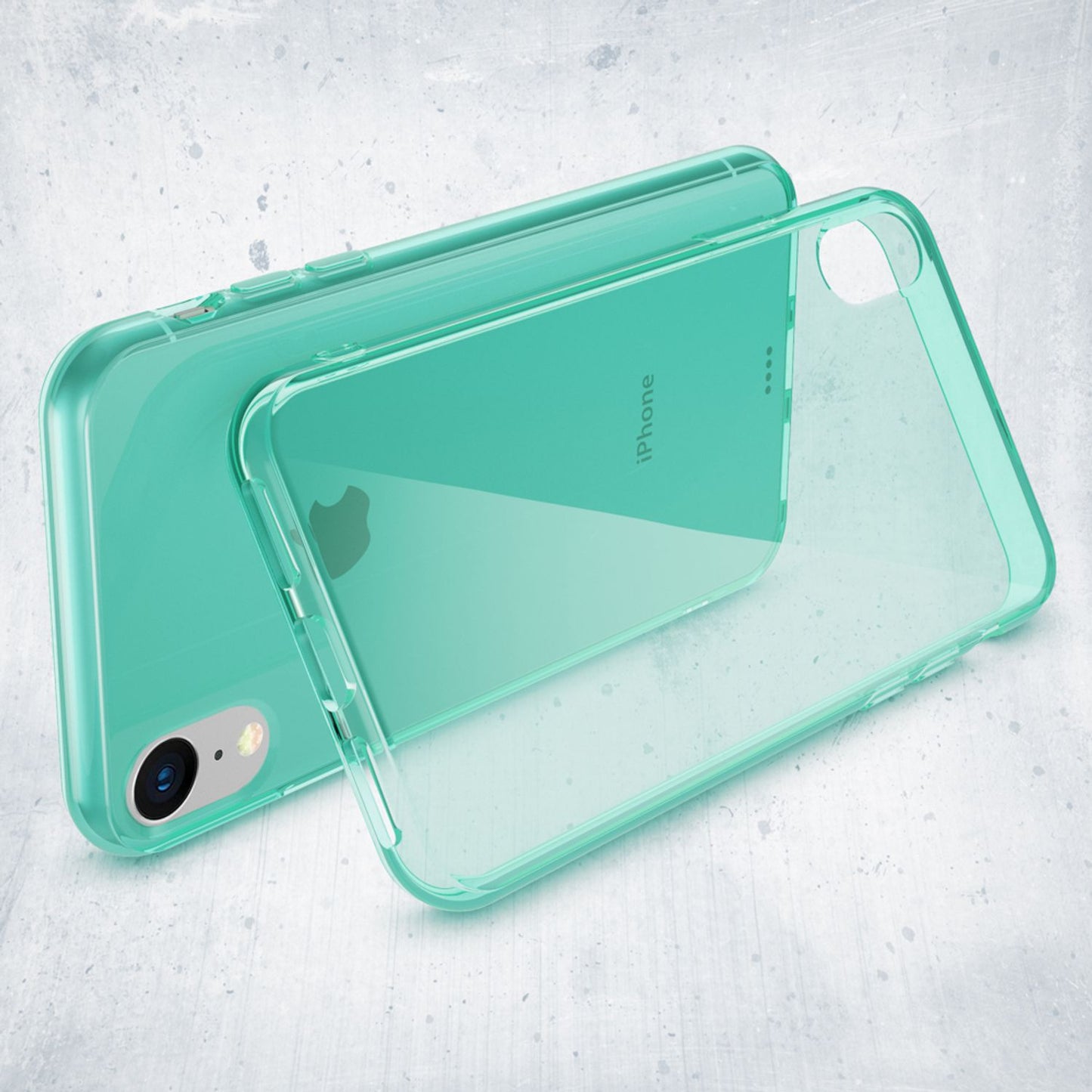 NALIA Handyhülle IPhone XR Ultra-Slim Silikon Crystal Clear - Dünn Transparent Leicht