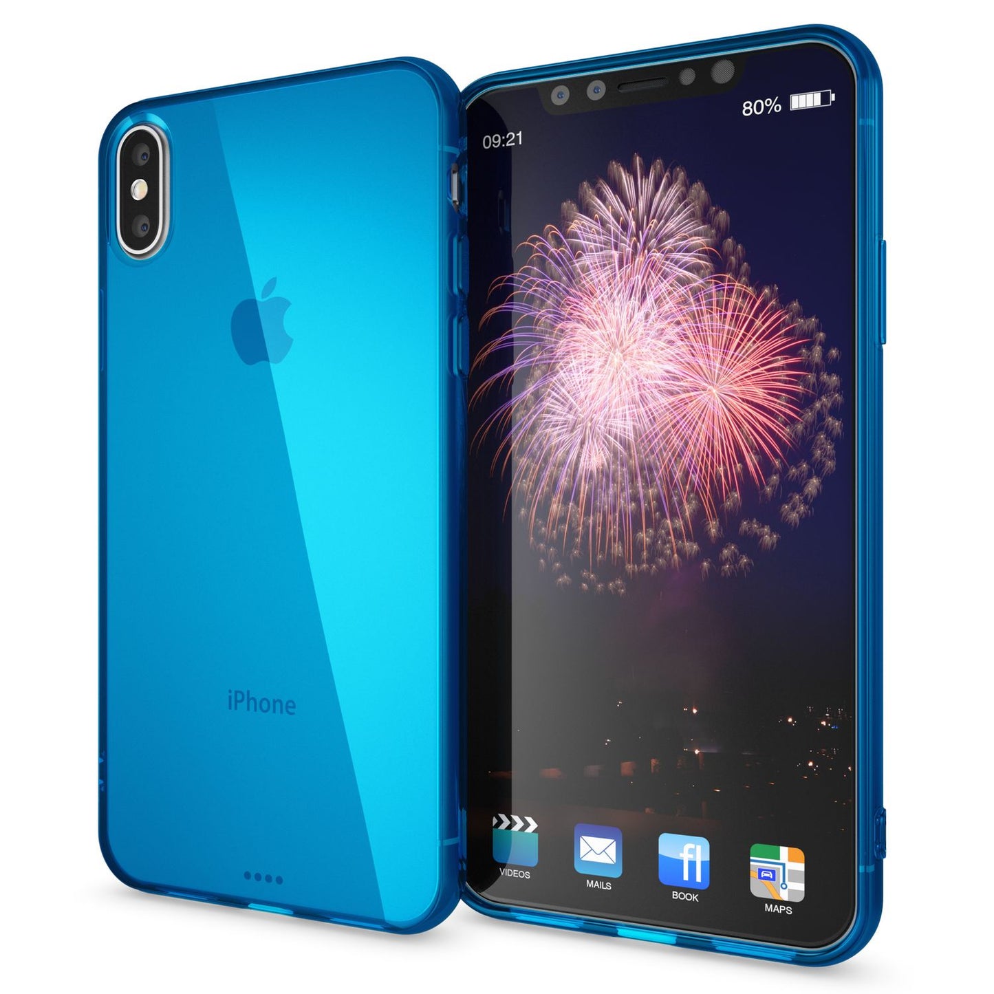 NALIA IPhone X XS Hülle Ultra Slim Leicht Dünn Crystal Klar Fortschrittlich - Silikon Case Transparent