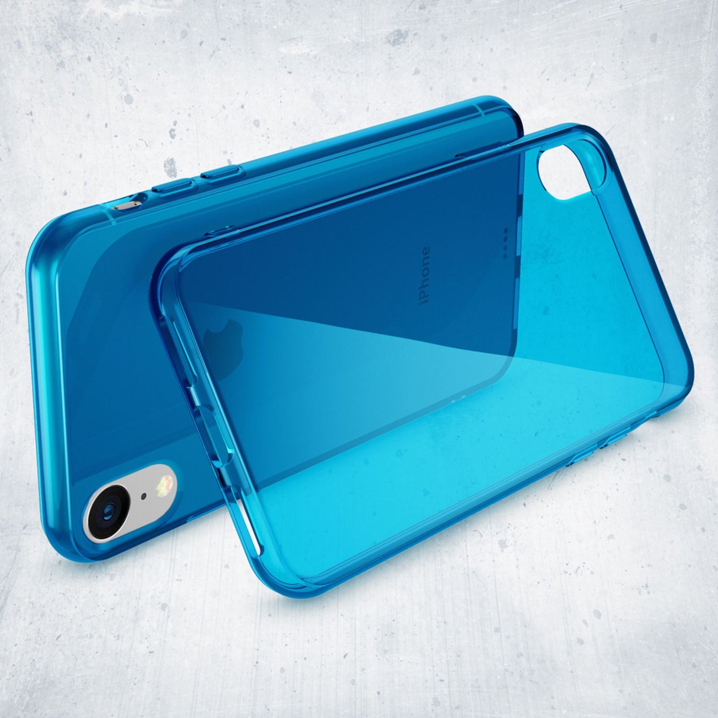 NALIA Handyhülle IPhone XR Ultra-Slim Silikon Crystal Clear - Dünn Transparent Leicht