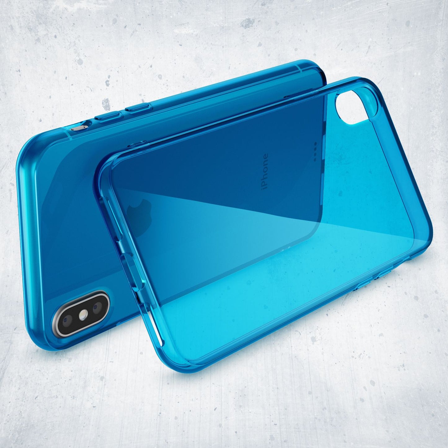 NALIA IPhone X XS Hülle Ultra Slim Leicht Dünn Crystal Klar Fortschrittlich - Silikon Case Transparent