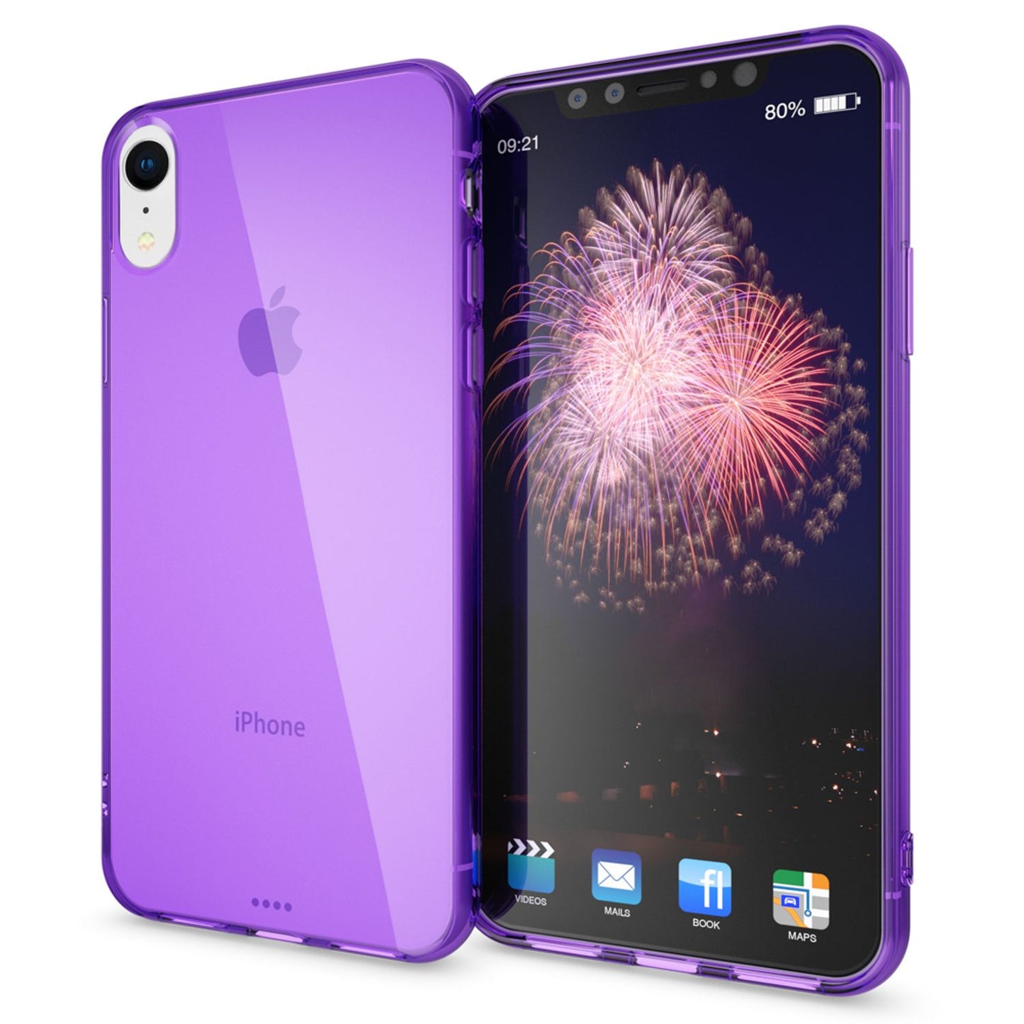 NALIA Handyhülle IPhone XR Ultra-Slim Silikon Crystal Clear - Dünn Transparent Leicht