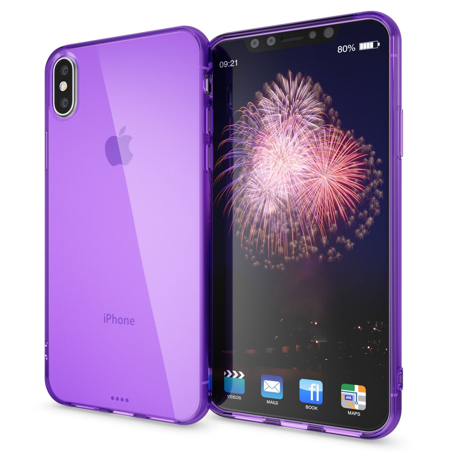 NALIA IPhone X XS Hülle Ultra Slim Leicht Dünn Crystal Klar Fortschrittlich - Silikon Case Transparent