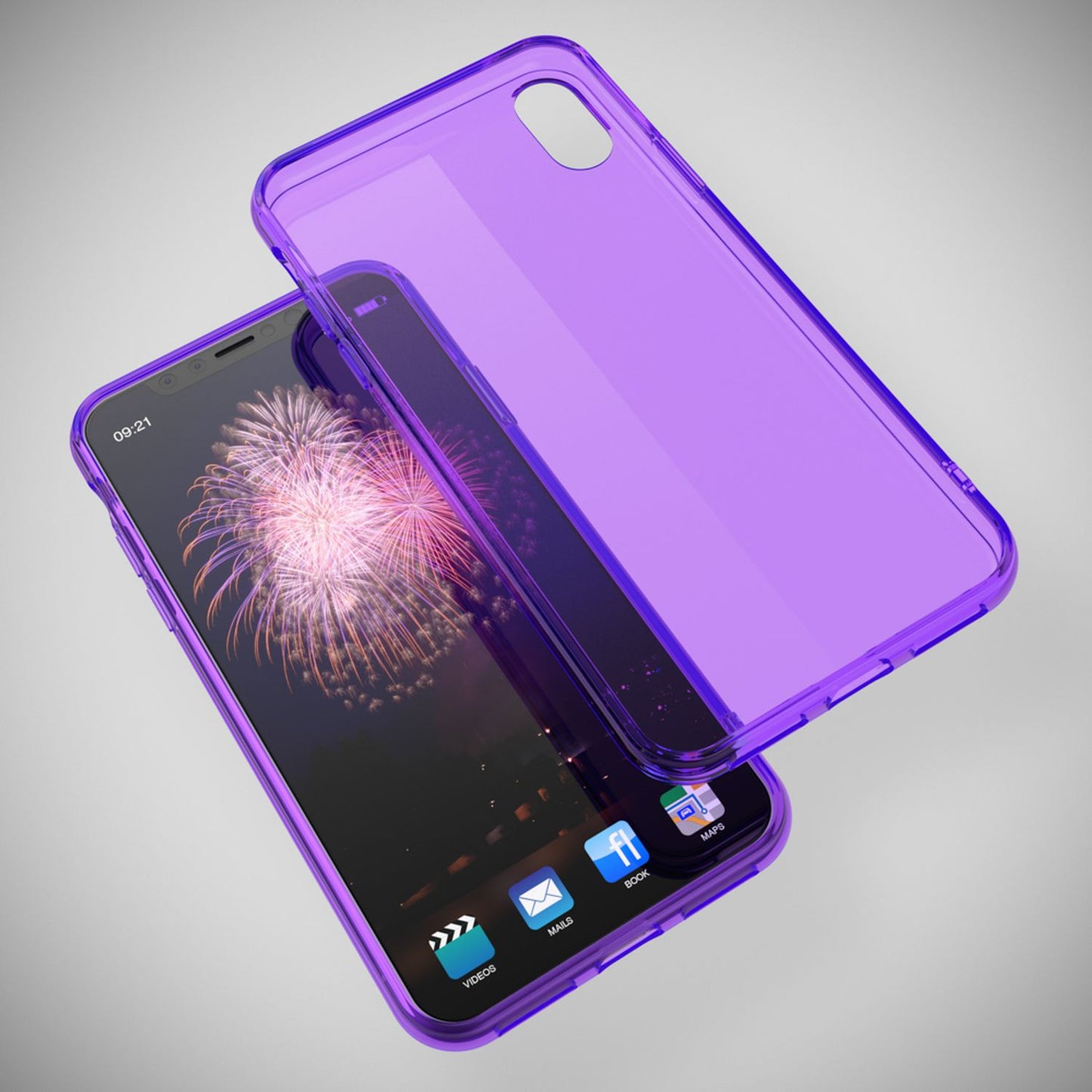 NALIA Handyhülle IPhone XR Ultra-Slim Silikon Crystal Clear - Dünn Transparent Leicht