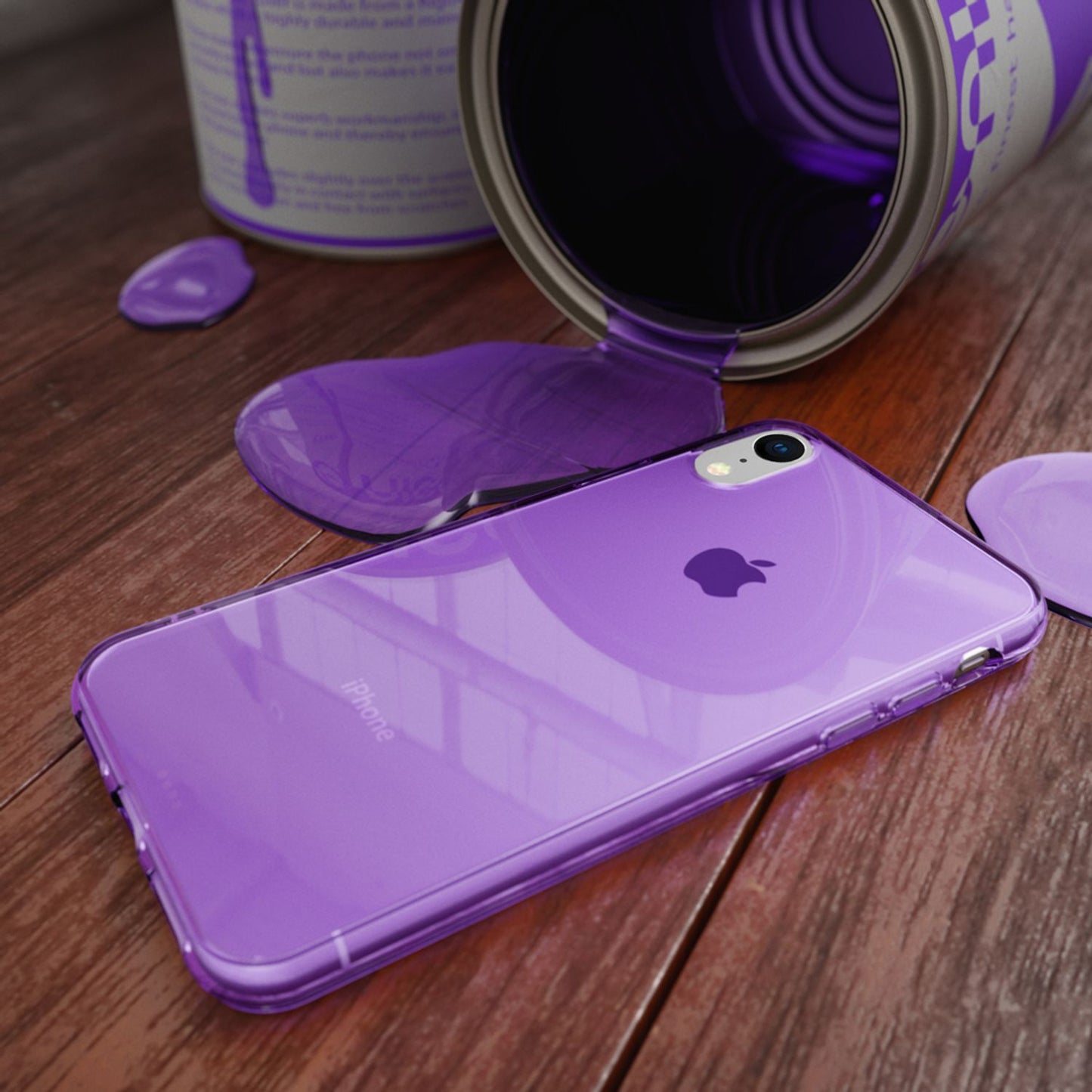 NALIA Handyhülle IPhone XR Ultra-Slim Silikon Crystal Clear - Dünn Transparent Leicht