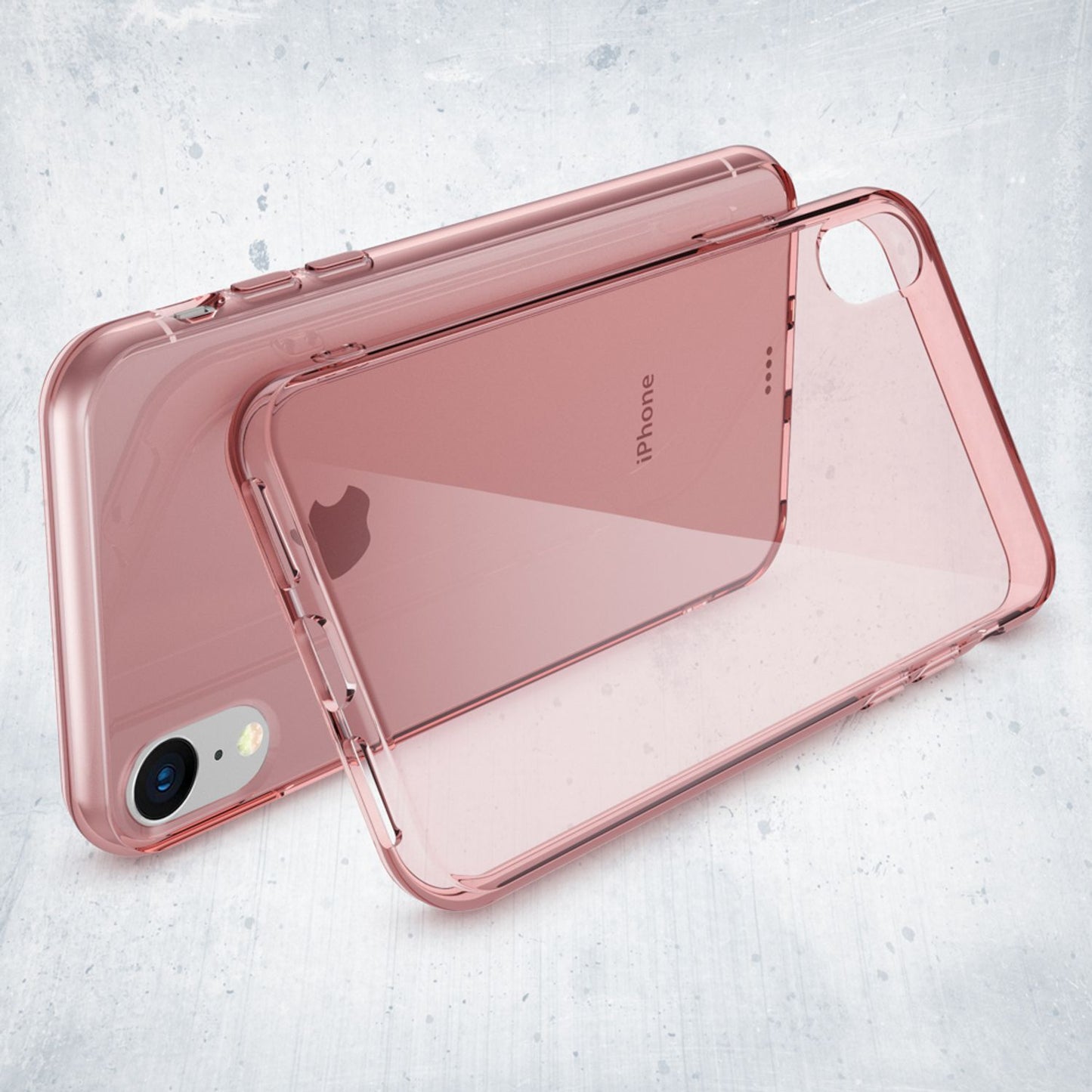 NALIA Handyhülle IPhone XR Ultra-Slim Silikon Crystal Clear - Dünn Transparent Leicht