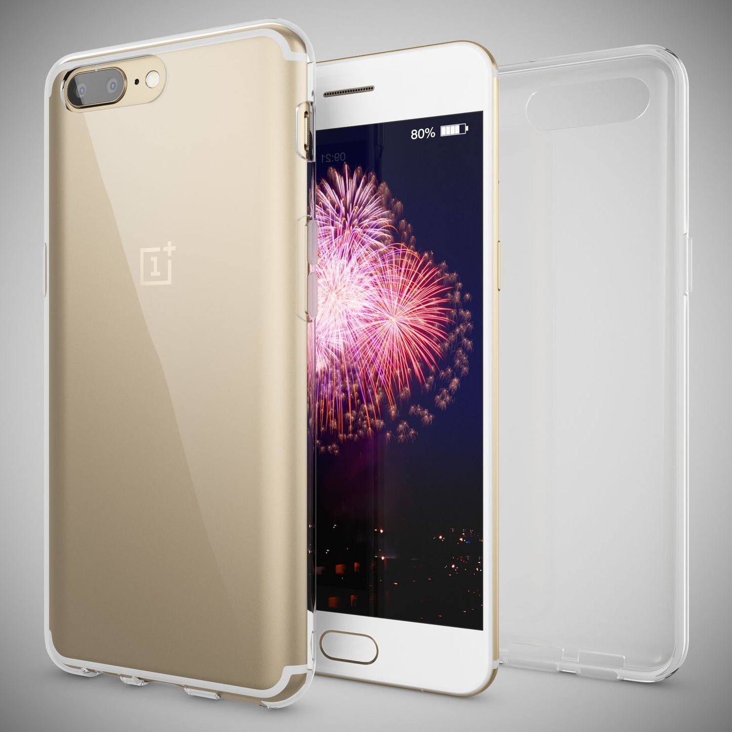 OnePlus 5 Hülle Handyhülle von NALIA, Soft Slim Silikon Case Cover Schutzhülle