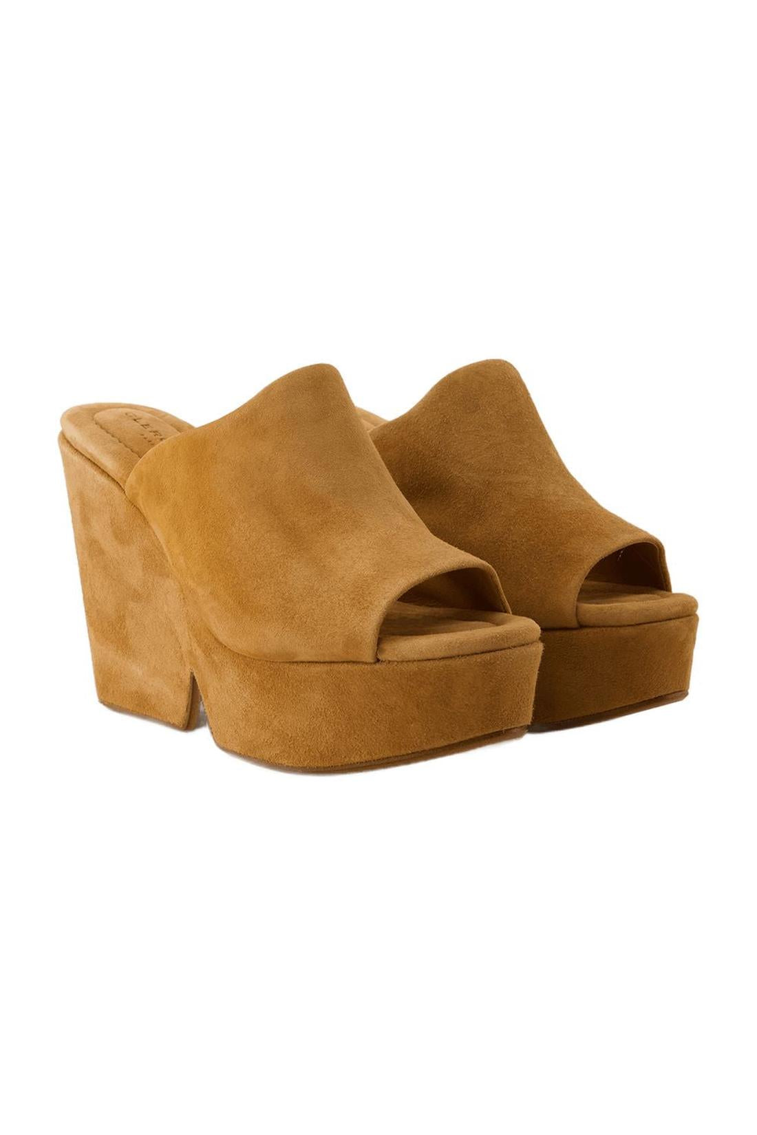 Dolcy9 Sandals - Clergerie - Green - Leather