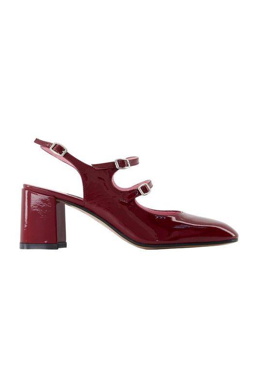 Banana Pumps - Carel - Leder - Bordeaux