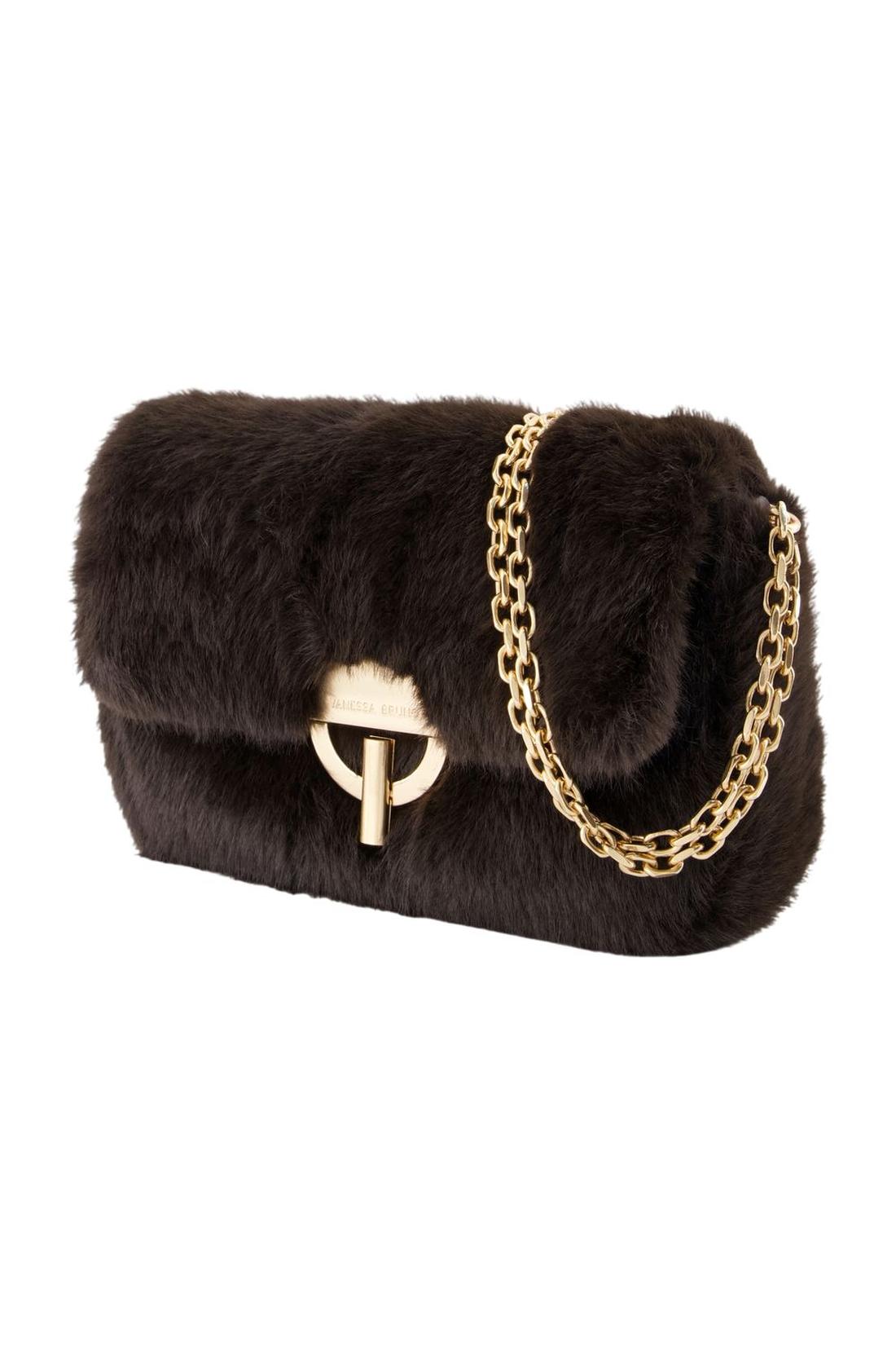 Moon Medium Schultertasche - Vanessa Bruno - Synthetik - Braun