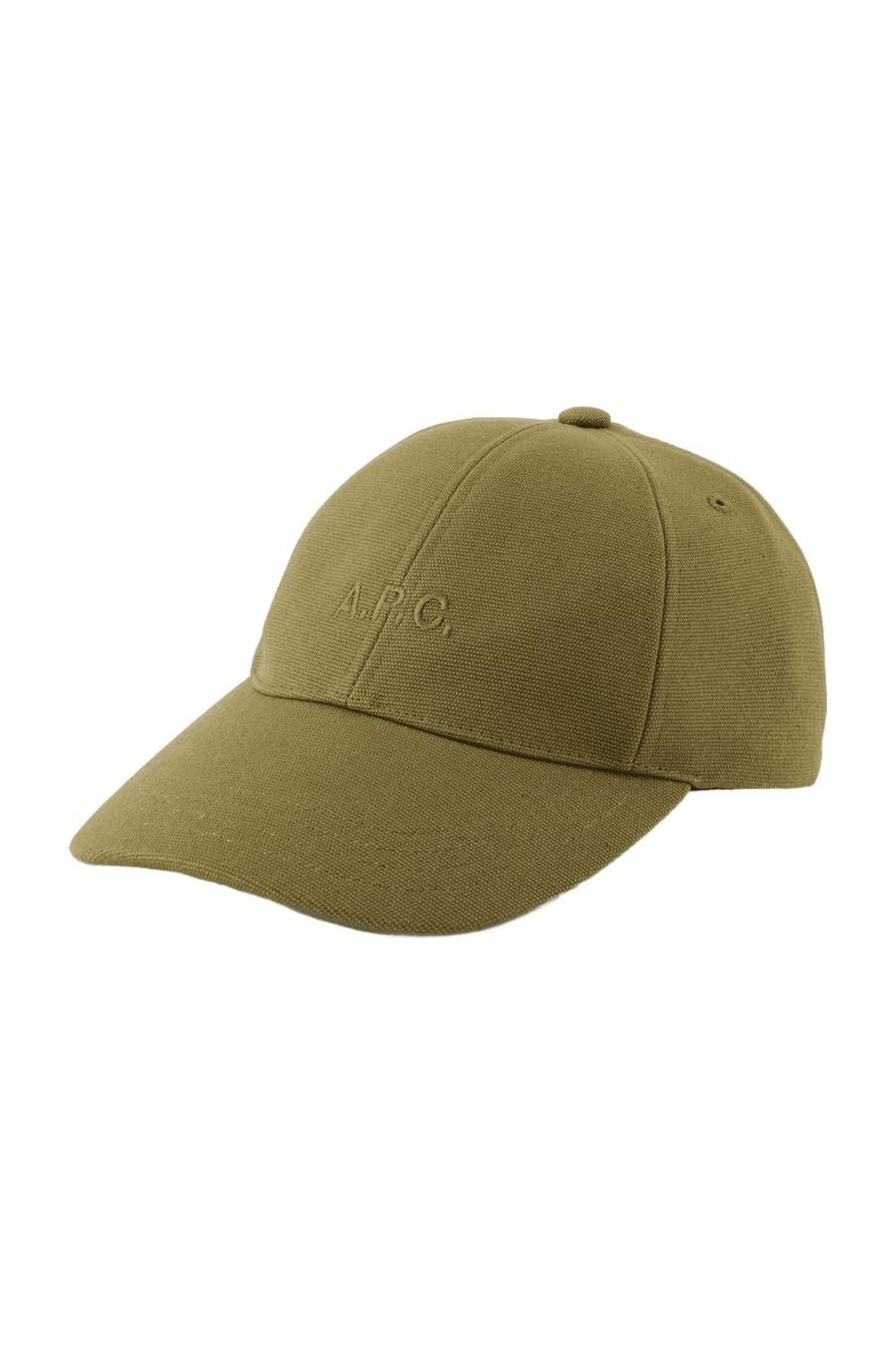 Mütze Charlie - A.P.C. - Baumwolle - Khaki