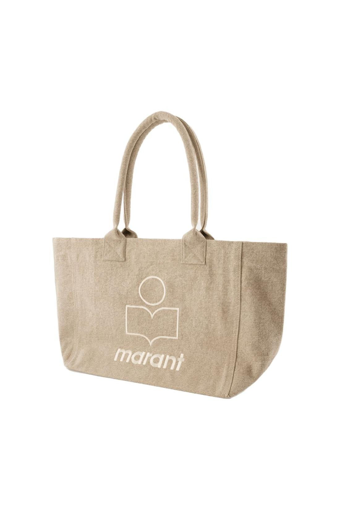 Yenky Schultertasche - Isabel Marant - Baumwolle - Beige