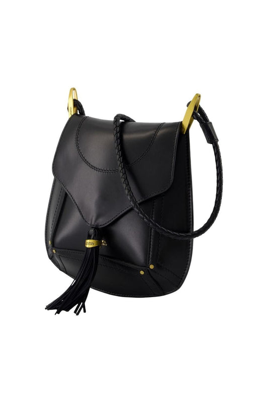 Anahi Gb Schultertasche - Isabel Marant - Leder - Schwarz