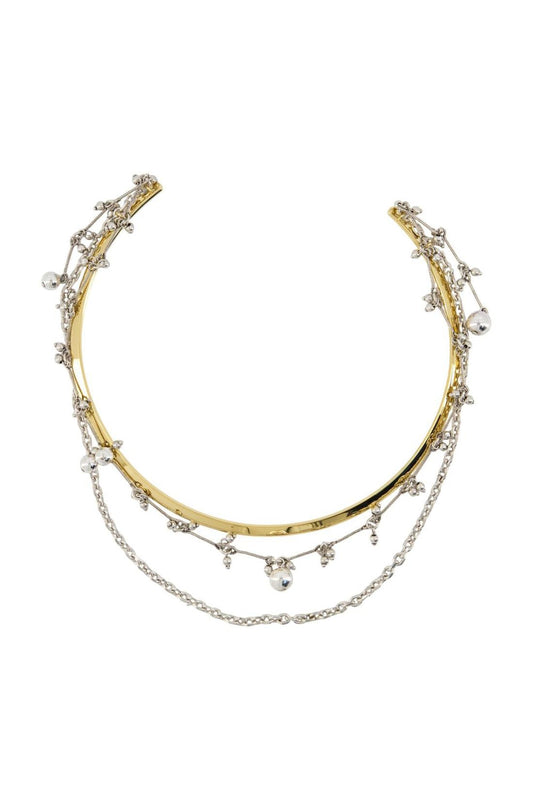 Halskette Short Gd - Isabel Marant - Metall - Silber