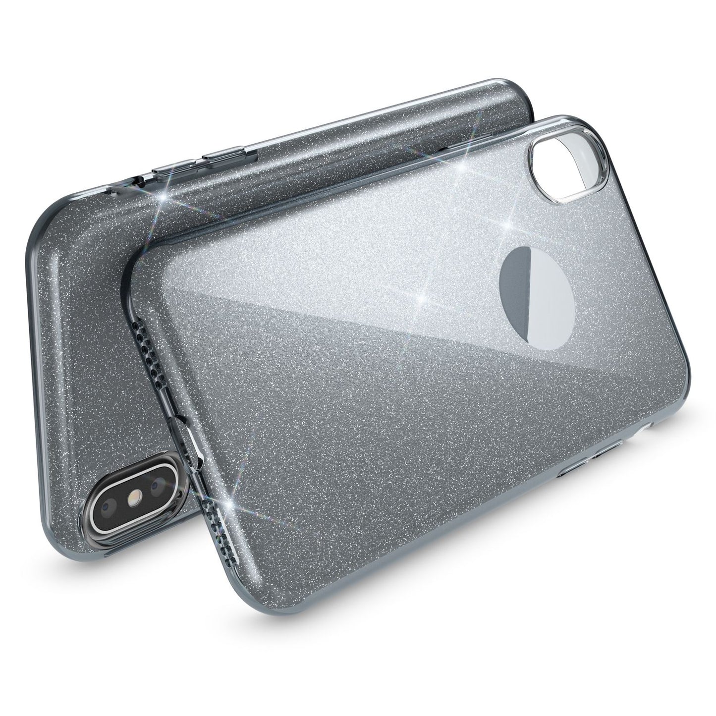 Etui brokatowe NALIA ShinePop – 3 w 1, smukłe, wymiary 14 x 7 cm, 22 g