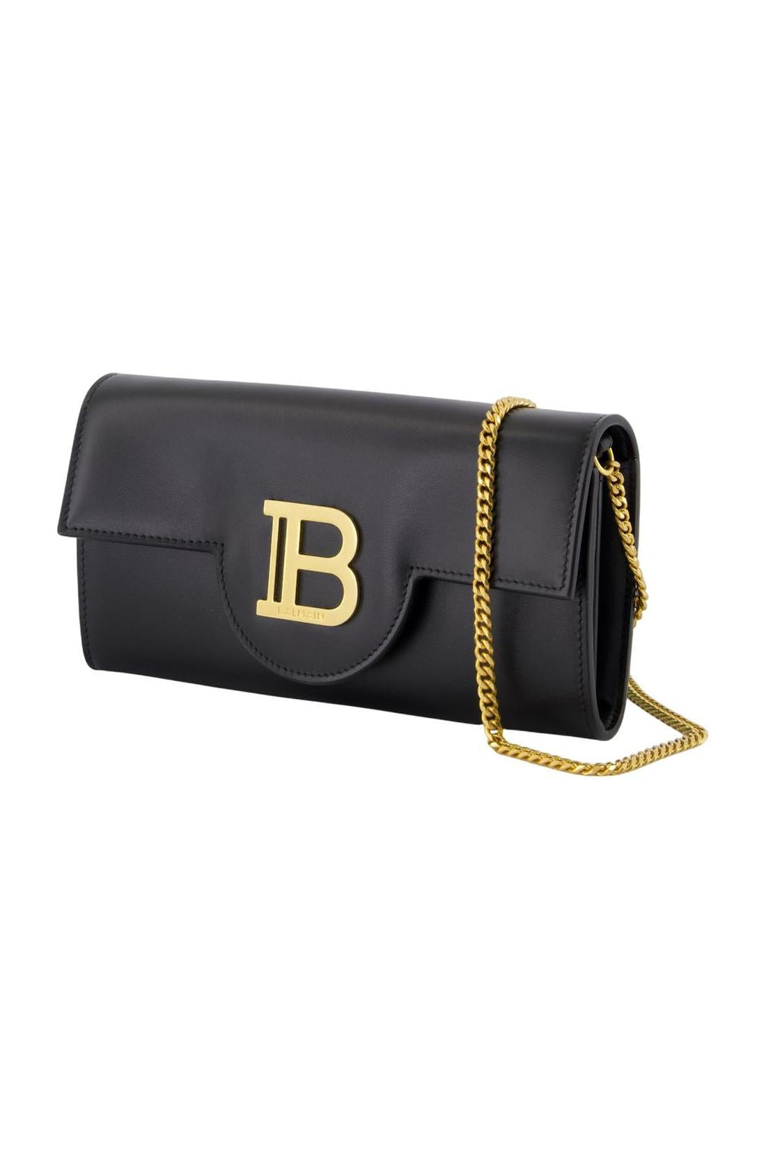 Wallet On Chain B-Buzz - Balmain - Leder - Schwarz