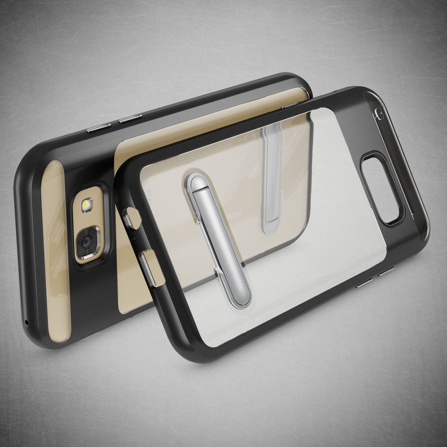 Samsung Galaxy A5 2017 Ständer Handy Hülle von NALIA, TPU Silikon Kickstand Case