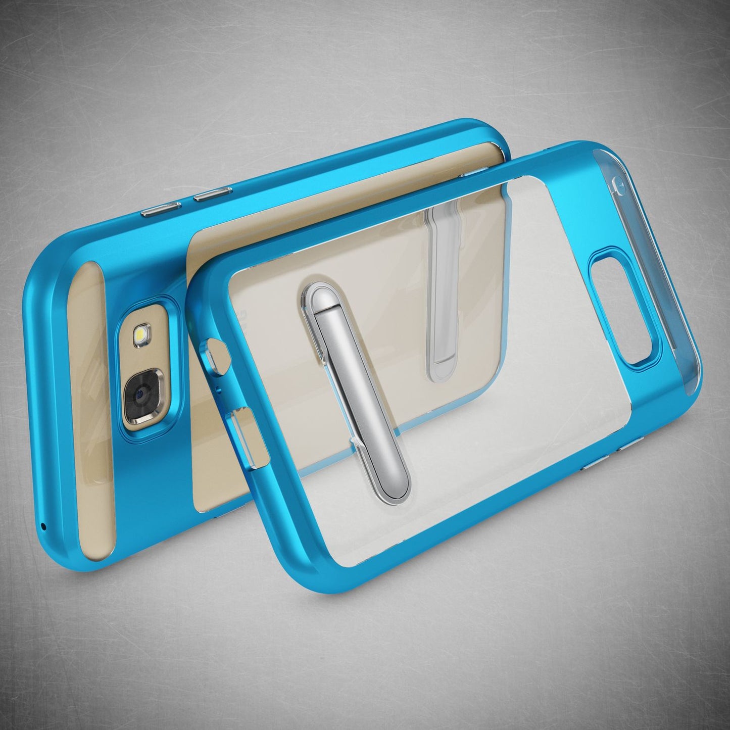 Samsung Galaxy A5 2017 Ständer Handy Hülle von NALIA, TPU Silikon Kickstand Case