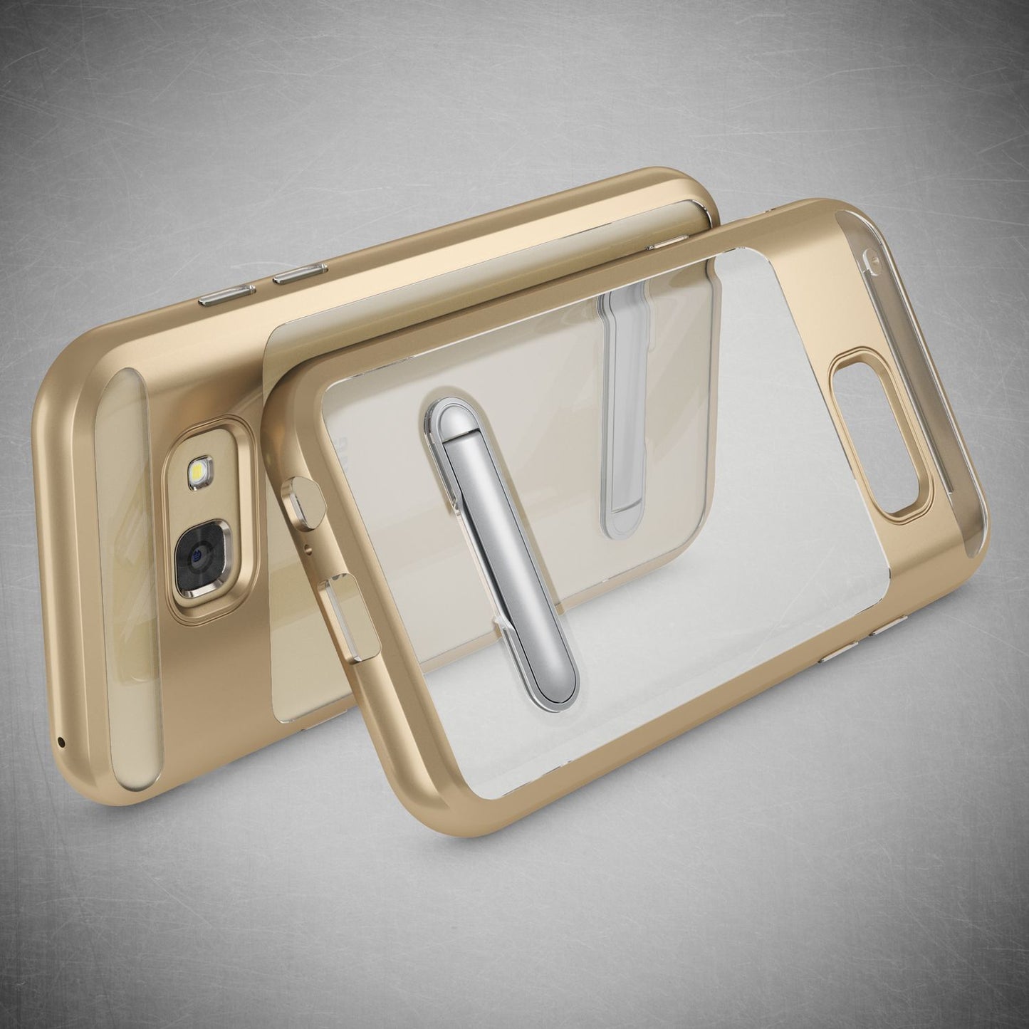 Samsung Galaxy A5 2017 Ständer Handy Hülle von NALIA, TPU Silikon Kickstand Case