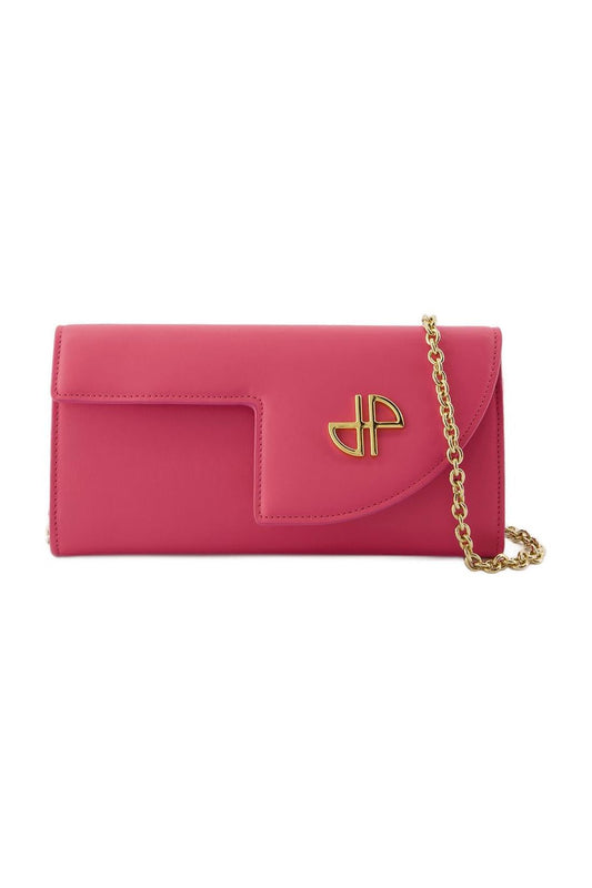 Wallet On Chain - PATOU - Leder - Pink