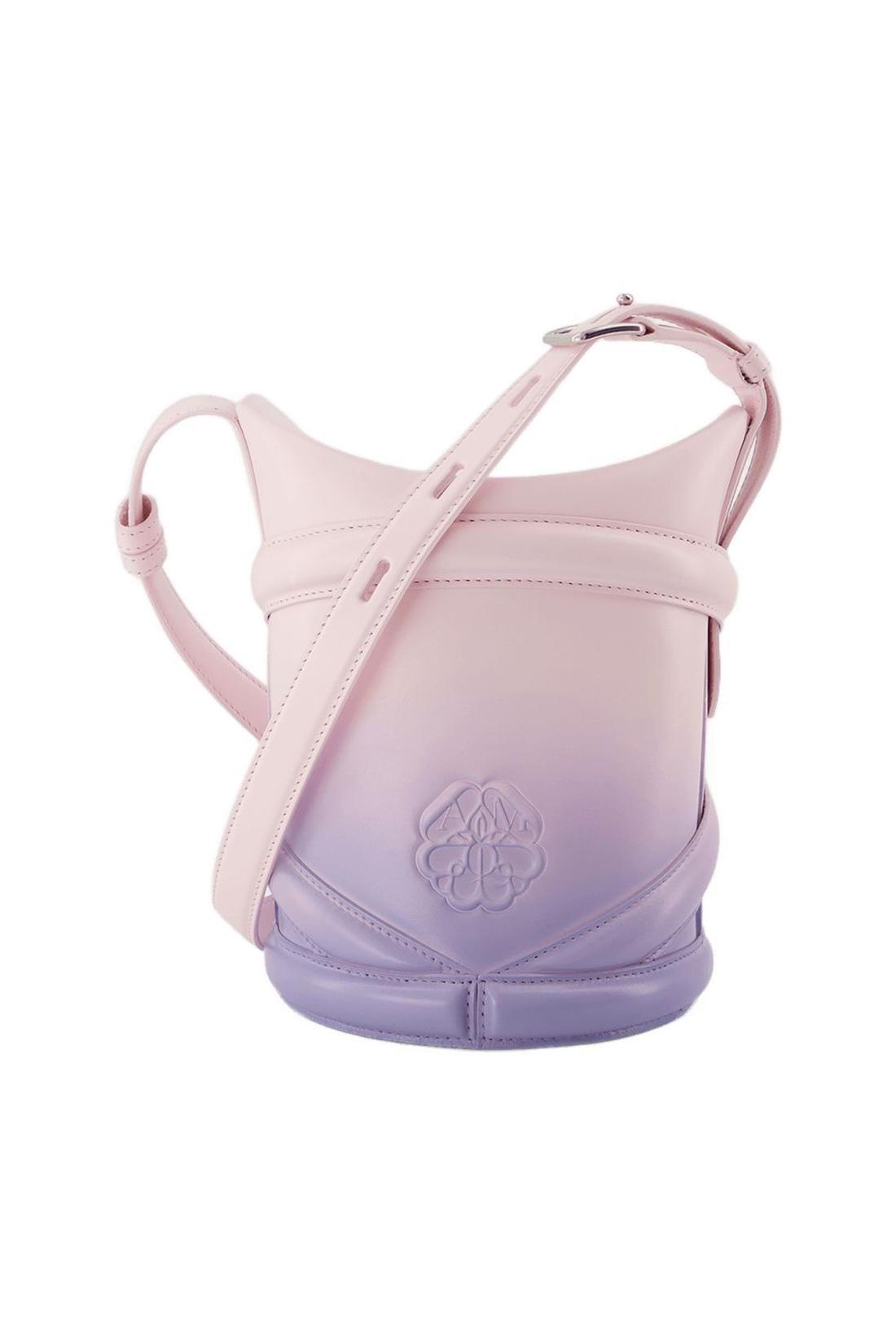 The Curve Hobo Bag - Alexander Mcqueen -  Lilac/Pink - Leather