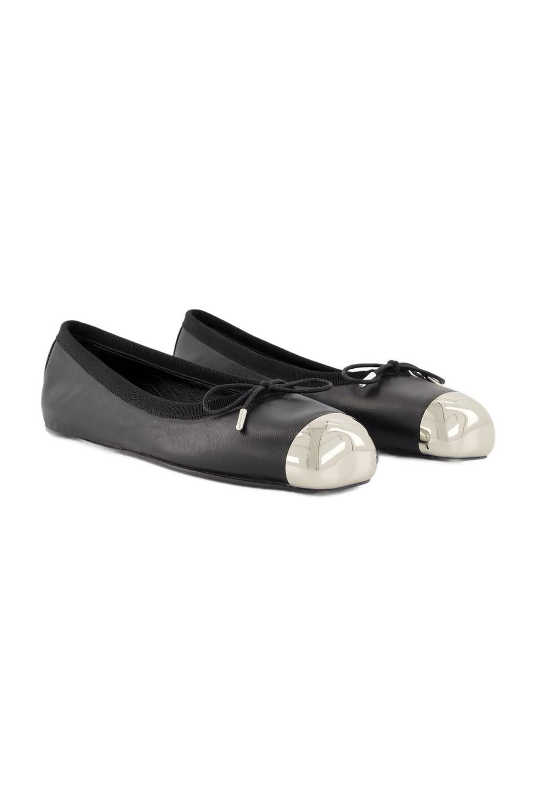 Punk-Ballerinas - Alexander Mcqueen - Leder - Schwarz/Silber