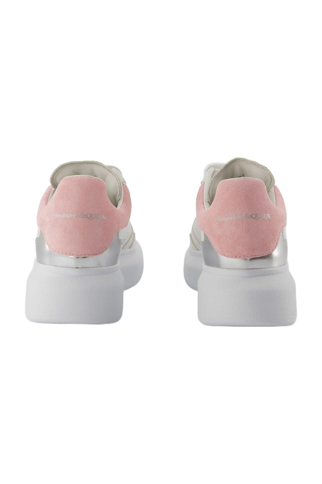 Oversized Sneakers - Alexander Mcqueen - Black/White - Leather