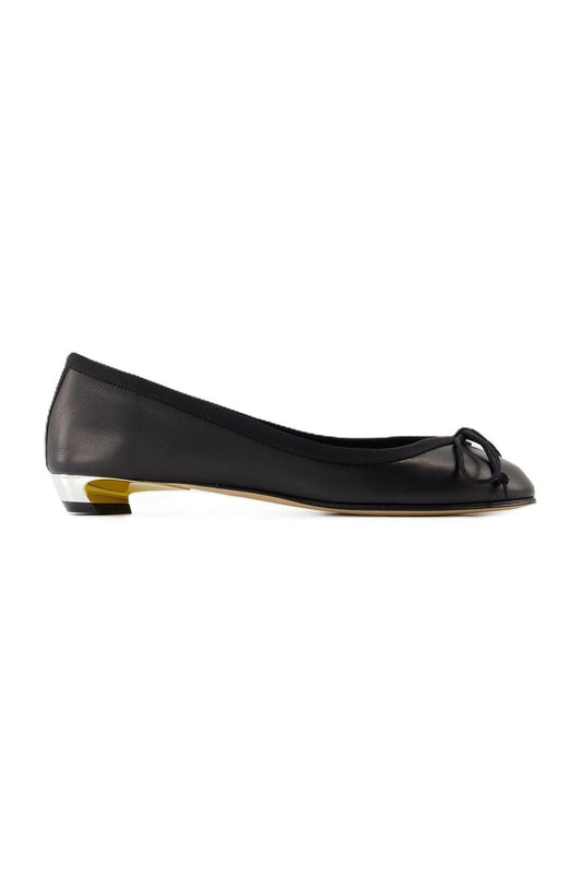 Armadillo Ballerinas - Alexander McQueen - Leder - Schwarz