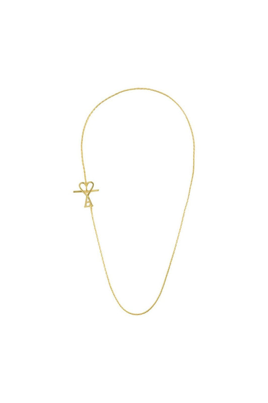 Halsband Adc 2 In 1 - AMI Paris - Metall - Vergoldet