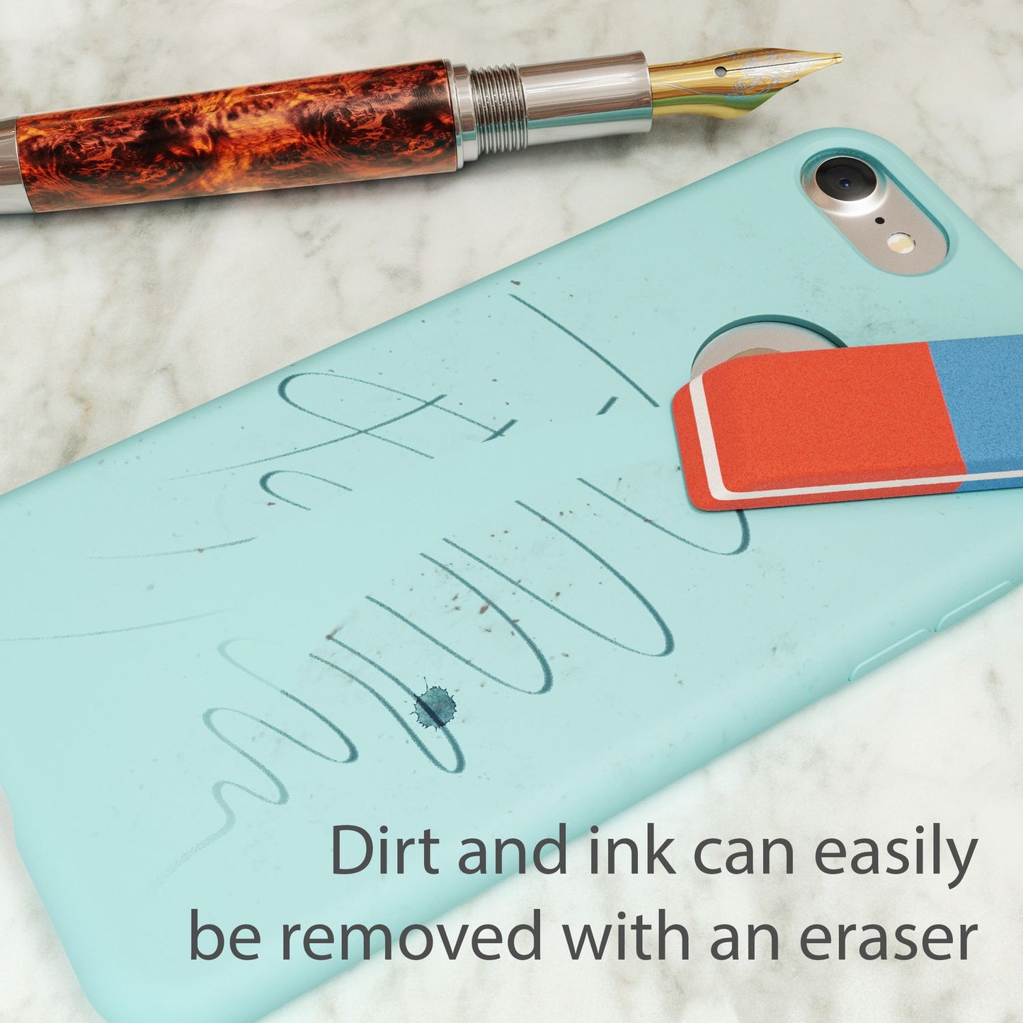 Apple iPhone 7 Liquid Silikon Handy Hülle von NALIA, weiches Hard Cover Case Dünn